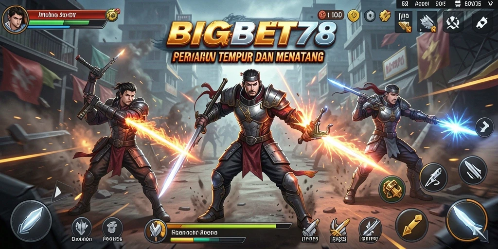 Tampilan gameplay seru di BIGBET78 dengan aksi tembak-menembak.