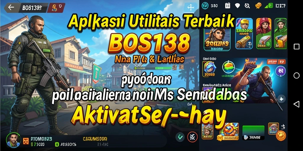 Tampilan antarmuka utama BOS138 yang sederhana dan efektif.
