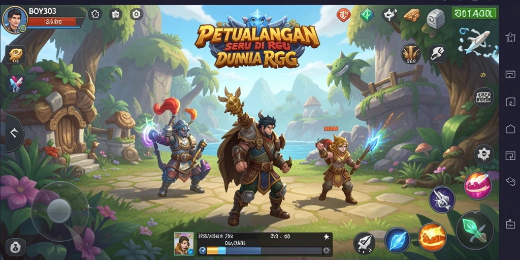 Tampilan gameplay BOY303 yang mengasyikkan dan menarik.