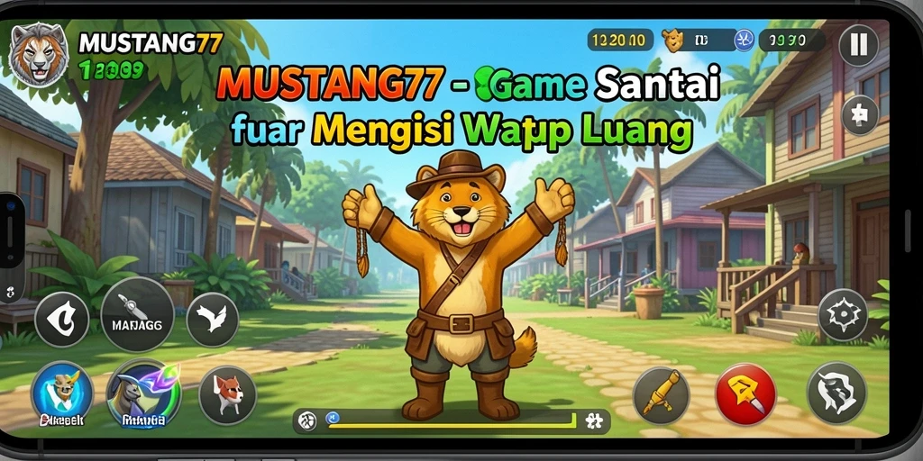 Tampilan menarik dari gameplay MUSTANG77 yang seru.