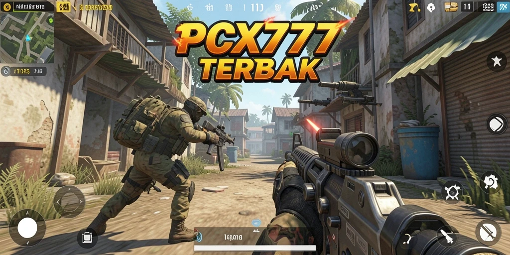 Gameplay menegangkan dari PCX777 dalam aksi TPS.