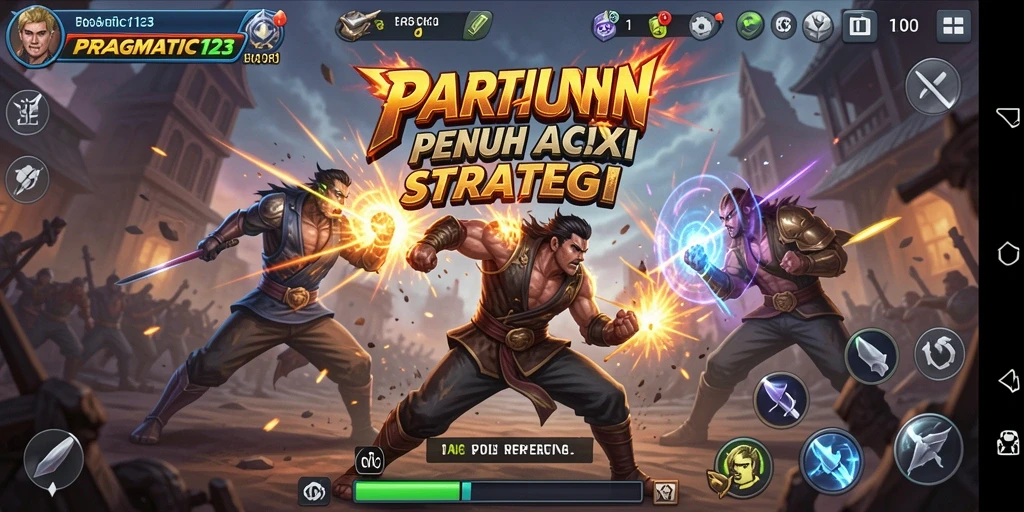 Gameplay seru dengan pertarungan epik di PRAGMATIC123.